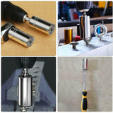 Universal Socket Wrench with Drill Adapter (7-19mm) Multi-Function Best Unique Tool Gift for for your love ones