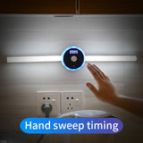 Smart Cabinet Light with Timing Sensor and Manual Sweep Switch