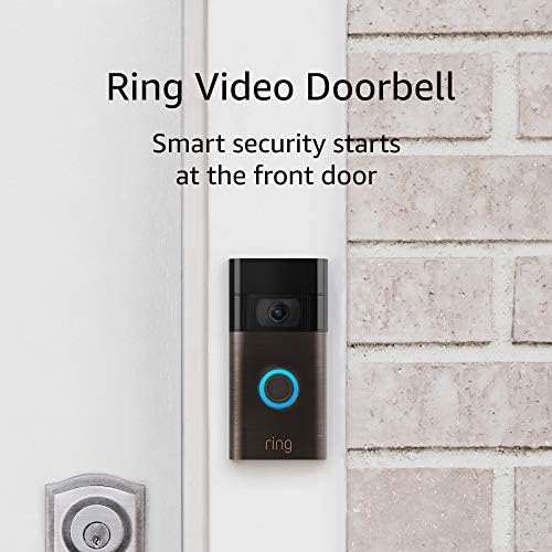 Secure Your Home with the Ring Video Doorbell - 1080p HD, Enhanced Motion Detection