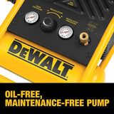 DEWALT Air Compressor, 135-PSI Max, 1 Gallon (D55140) , Yellow