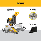 DEWALT Sliding Compound Miter Saw, 12-Inch (DWS779)