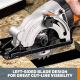 Worx WX523 20V Power Share WORXSAW 3-3/8" Cordless Compact Circular Saw