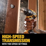 DEWALT 20V MAX XR Brushless Combo Kit, Compact 4-Tool (DCK483D2)