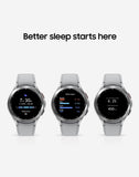 SAMSUNG Galaxy Watch 4 Classic 46Mm Smartwatch with ECG Monitor Tracker for Health Fitness Running Sleep Cycles GPS Fall Detection Bluetooth US Version, Silver