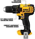 DEWALT 20V MAX Combo Kit, Compact 4-Tool (DCK423D2)