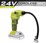 Sun Joe 24V-AJC-LTE 24V 2.0-Amp Cordless Portable Air Compressor