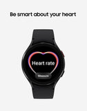 Samsung Galaxy Watch 4 40Mm Smartwatch with ECG Monitor Tracker for Health Fitness Running Sleep Cycles GPS Fall Detection LTE US Version, Black