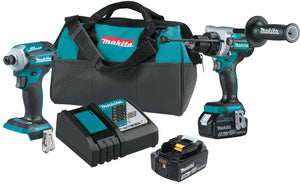 Makita XT288T 18V LXT Lithium-Ion Brushless Cordless 2-Pc. Combo Kit (5.0Ah)