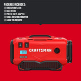 CRAFTSMAN V20 Inflator, Tool Only (CMCE520B) , Red