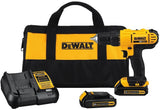 DEWALT 20V MAX Cordless Drill/Driver Kit with Screwdriver/Drill Bit Set, 100-Piece (DCD771C2 & DWA2FTS100)