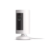 Ring Indoor Cam, Compact Plug-In HD Security Camera with Two-Way Talk, Works with Alexa - White