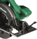 Metabo HPT 7-1/4-Inch Circular Saw Kit | 6,000 Rpm, 15-Amp Motor | Integrated Dust Blower | 24T Premium Framing/Ripping Blade | Single Handed Bevel Adjustment | C7SB3