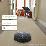 Irobot Roomba 692 Robot Vacuum-Wi-Fi Connectivity, Personalized Cleaning Recommendations, Works with Alexa, Good for Pet Hair, Carpets, Hard Floors, Self-Charging, Charcoal Grey