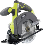 Ryobi One P505 18V Lithium Ion Cordless 5 1/2" 4,700 RPM Circular Saw (Battery Not Included, Power Tool Only), Green