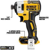 DEWALT 20V Max XR Cordless Drill Combo Kit, Brushless, 2-Tool (DCK283D2)