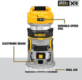 DEWALT 20V Max XR Cordless Router, Brushless, Tool Only (DCW600B)