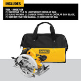 DEWALT 7-1/4-Inch Circular Saw with Electric Brake, 15-Amp, Corded (DWE575SB) , Yellow