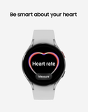 Samsung Electronics Galaxy Watch 4 44Mm Smartwatch with ECG Monitor Tracker for Health Fitness Running Sleep Cycles GPS Fall Detection LTE US Version, Silver