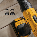 DEWALT 20V Max Cordless Drill Combo Kit, 2-Tool (Dck240C2),Yellow/Black Drill Driver/Impact Combo Kit