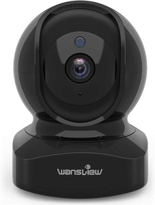 Wansview Wireless Security Camera, IP Camera 1080P HD, Wifi Home Indoor Camera for Baby/Pet/Nanny, Motion Detection, 2 Way Audio Night Vision, Works with Alexa, with TF Card Slot and Cloud