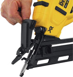 DEWALT 20V MAX Finish Nailer, Angled, 15GA (DCN650B)