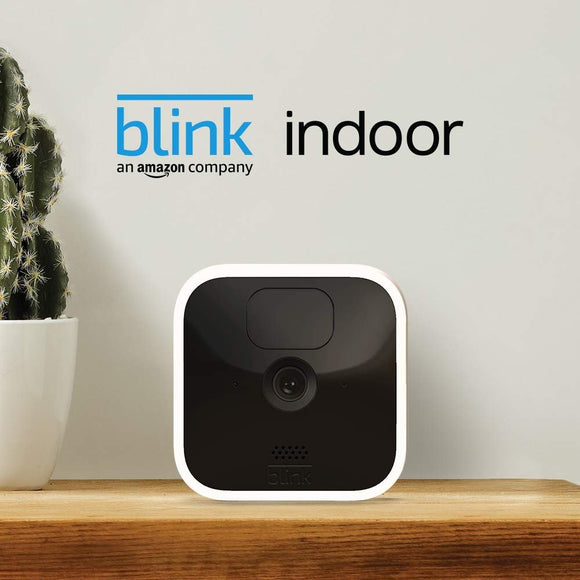 Blink Indoor – Wireless, HD Security Camera with Two-Year Battery Life, Motion Detection, and Two-Way Audio – 5 Camera Kit
