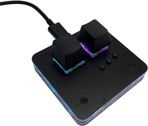 RGB Keypad for Osu/Rhythm Games | Speed Silver Switches | Programmable, RGB, Hot Swappable, Wired USB-C Keypad