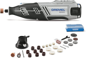 Dremel 8220-1/28 12-Volt Max Cordless Rotary Tool Kit- Engraver, Sander, and Polisher- Perfect for Cutting, Wood Carving, Engraving, Polishing, and Detail Sanding- 1 Attachment & 28 Accessories - 2308361