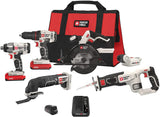 PORTER-CABLE 20V MAX Cordless Drill Combo Kit, 6-Tool (PCCK617L6)