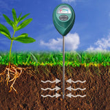 XLUX Soil Moisture Meter, Plant Water Monitor, Soil Hygrometer Sensor for Gardening, Farming, Indoor and Outdoor Plants, No Batteries Required