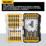 DEWALT Screwdriver Bit Set, Impact Ready, Flextorq, 40-Piece (DWA2T40IR)