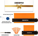 DODOWIN Contour Gauge, Mens Gifts for Christmas, Stocking Stuffers,Gifts for Dad Husband Boyfriend Grandpa, Woodworking Tools for Flooring,Construction,Carpenter, Birthday Gift Ideas,Cool Gadgets Home