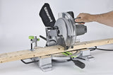 Genesis GMS1015LC 15-Amp 10-Inch Compound Miter Saw with Laser Guide and 9 Positive Miter Stops