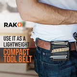 RAK Magnetic Wristband - Men & Women'S Tool Bracelet with 10 Strong Magnets to Hold Screws, Nails and Drilling Bits - Gift Ideas for Dad, Husband, Handyman or Handy Woman﻿