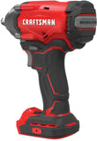 CRAFTSMAN V20 Impact Wrench, Cordless, Brushless, 1/2-Inch, Tool-Only (CMCF920B)