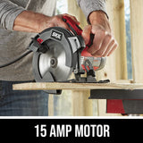 SKIL 5280-01 Circular Saw with Single Beam Laser Guide, 15 Amp/7-1/4 Inch