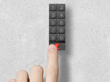 August Home AK-R1 August Smart Keypad, Dark Gray