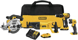 DEWALT 20V MAX Combo Kit, Compact 4-Tool (DCK423D2)