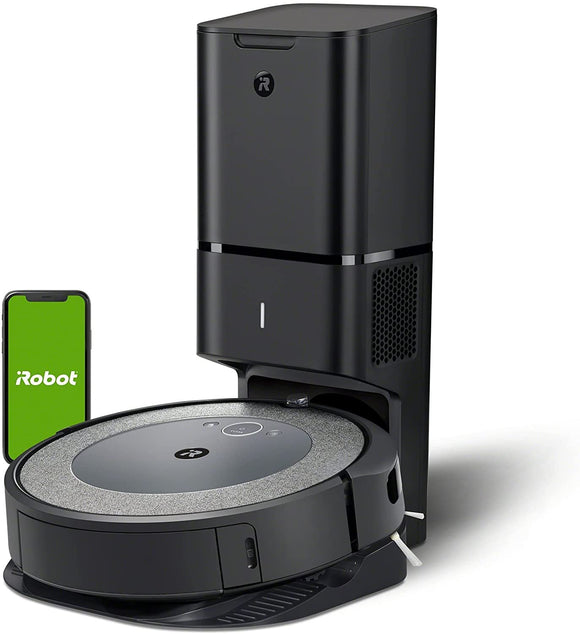 Irobot Roomba I3+ (3550) Robot Vacuum with Automatic Dirt Disposal Disposal - Empties Itself for up to 60 Days, Wi-Fi Connected Mapping, Works with Alexa, Ideal for Pet Hair, Carpets
