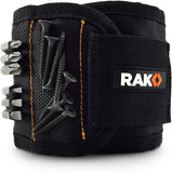 RAK Magnetic Wristband - Men & Women'S Tool Bracelet with 10 Strong Magnets to Hold Screws, Nails and Drilling Bits - Gift Ideas for Dad, Husband, Handyman or Handy Woman﻿