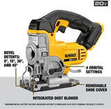 DEWALT 20V MAX* Jig Saw, Tool Only (DCS331B)