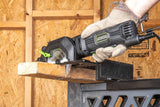 Genesis GCS445SE 4.0 Amp 4-1/2" Compact Circular Saw with 24T Carbide-Tipped Blade, Rip Guide, Vacuum Adapter, and Blade Wrench