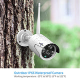  Hiseeu Outdoor Wireless Security Camera System