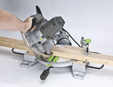 Genesis GMS1015LC 15-Amp 10-Inch Compound Miter Saw with Laser Guide and 9 Positive Miter Stops