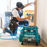 Makita MAC210Q Quiet Series, 1 HP, 2 Gallon, Oil-Free, Electric Air Compressor