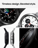 Samsung Galaxy Watch 4 Classic 42Mm Smartwatch with ECG Monitor Tracker for Health Fitness Running Sleep Cycles GPS Fall Detection LTE US Version, Silver