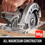 SKILSAW Southpaw SPT67M8-01 15 Amp 7-1/4 Inch Magnesium Left Blade Sidewinder Circular Saw